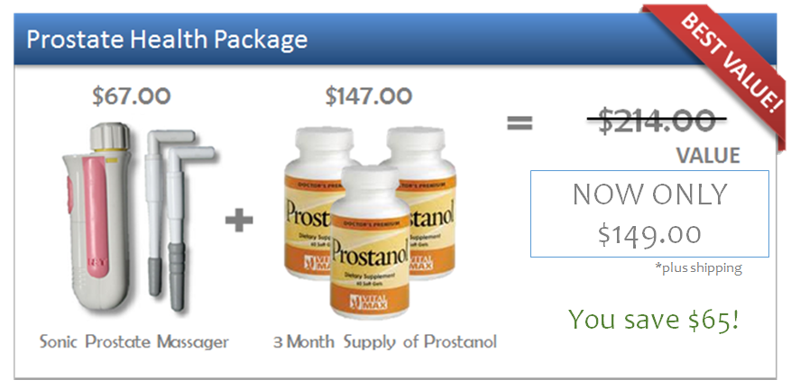 Image Prostate Massager Package – 149 Dollars